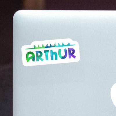 Rowboat Sticker Arthur Gift package Image