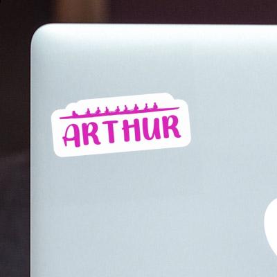 Sticker Rowboat Arthur Notebook Image