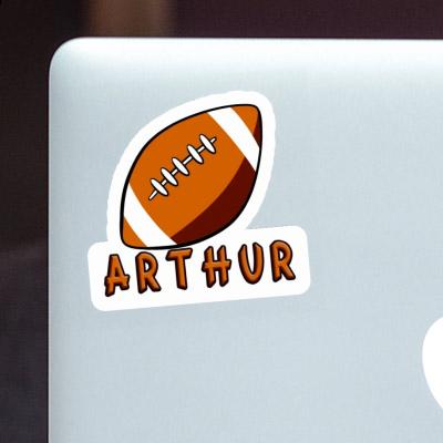 Sticker Arthur Rugby Laptop Image