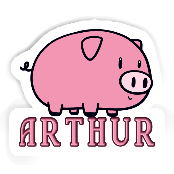 Arthur Sticker Pig Gift package Image