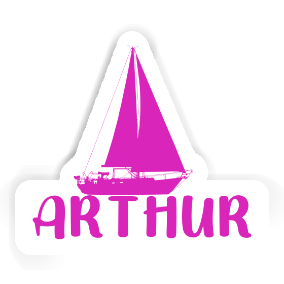 Sailboat Sticker Arthur Image