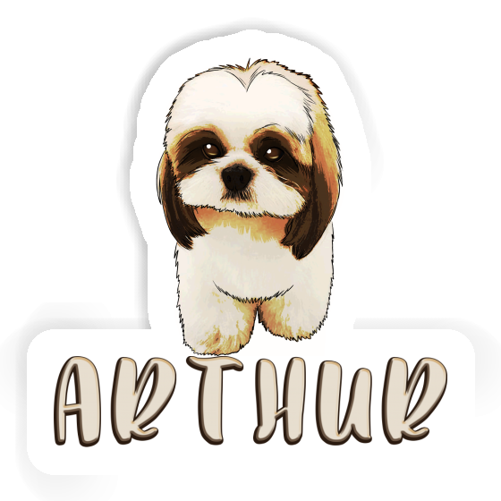 Arthur Sticker Shih Tzu Laptop Image