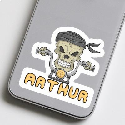 Sticker Motorbike Rider Arthur Gift package Image