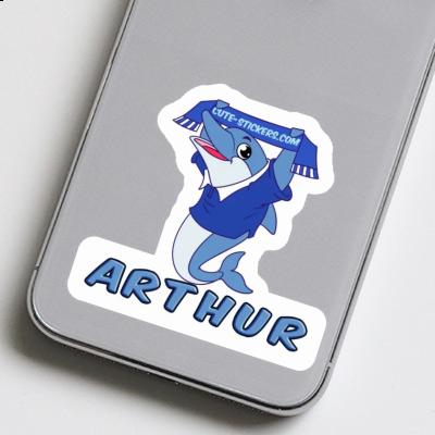 Dolphin Sticker Arthur Image