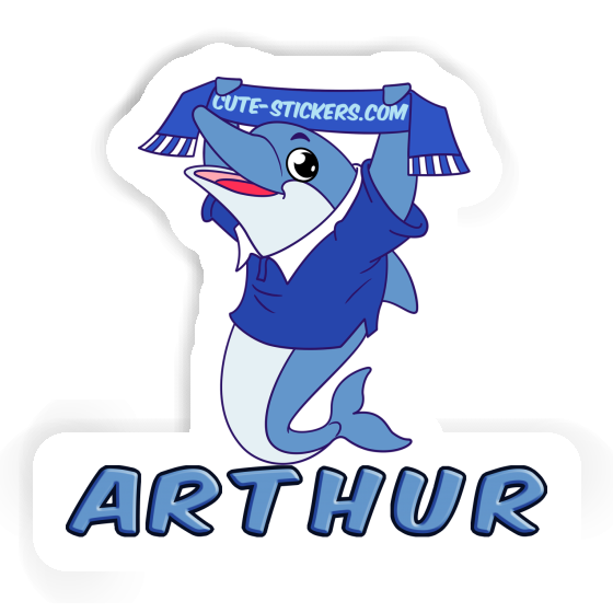 Dolphin Sticker Arthur Notebook Image