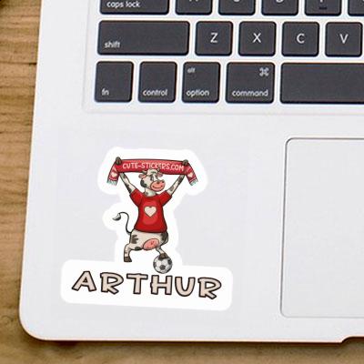 Sticker Arthur Cow Image