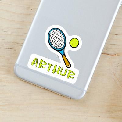 Arthur Sticker Tennis Racket Notebook Image