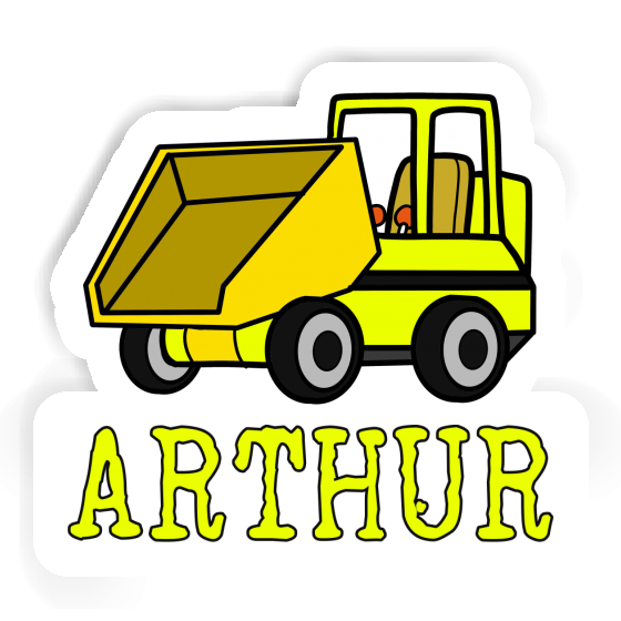 Sticker Front Tipper Arthur Image