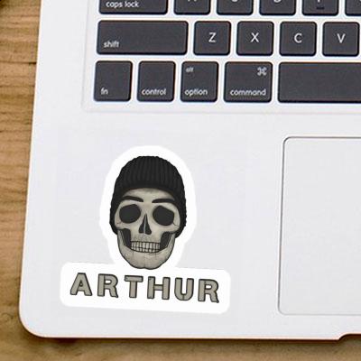 Sticker Skull Arthur Gift package Image