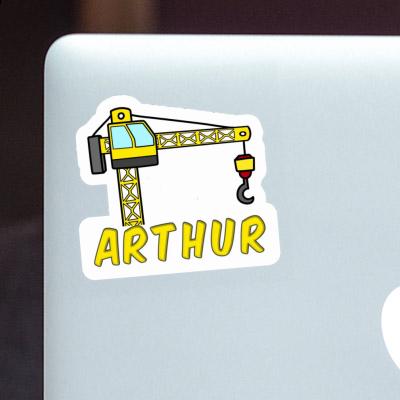 Sticker Crane Arthur Notebook Image