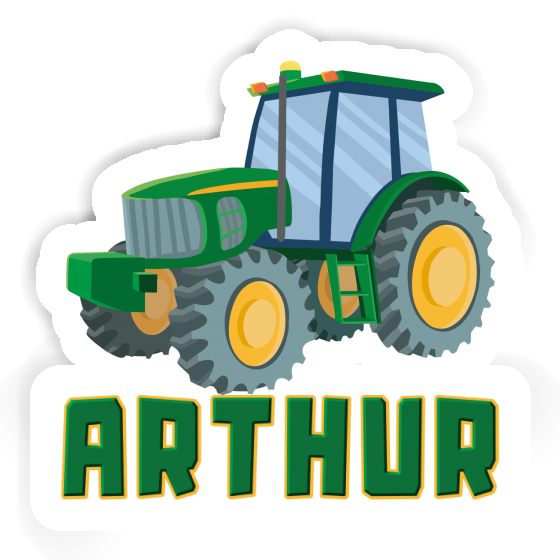 Sticker Arthur Tractor Laptop Image