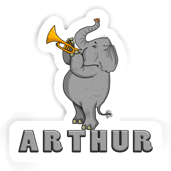 Elephant Sticker Arthur Image