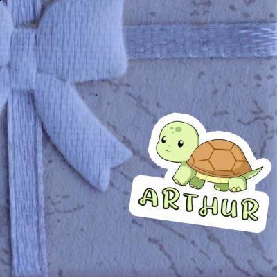 Sticker Arthur Turtle Notebook Image