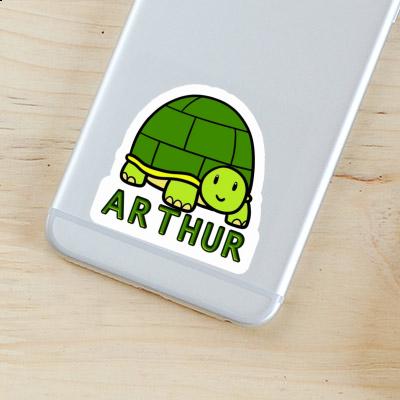 Arthur Autocollant Tortue Laptop Image