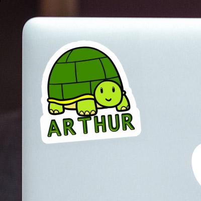 Sticker Turtle Arthur Gift package Image