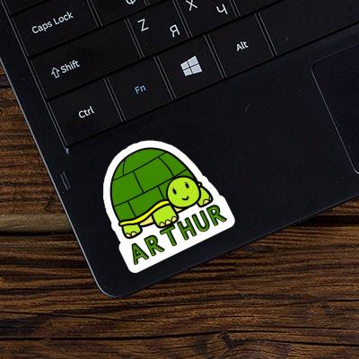 Arthur Sticker Schildkröte Notebook Image