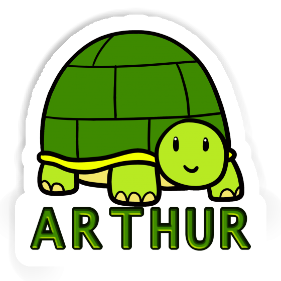 Sticker Turtle Arthur Gift package Image