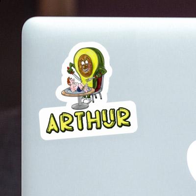 Sticker Arthur Avocado Image