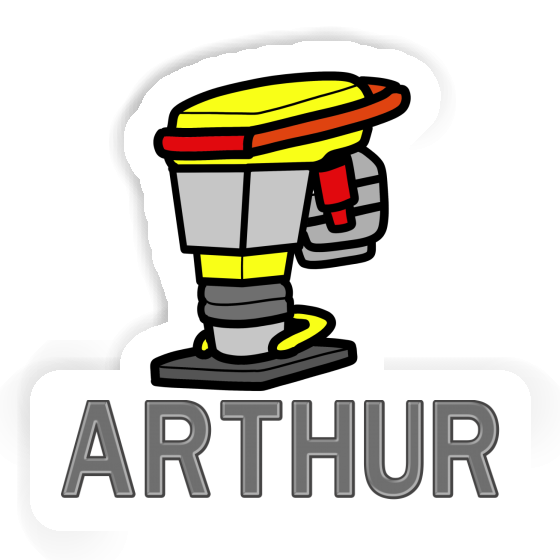 Vibratory Rammer Sticker Arthur Gift package Image