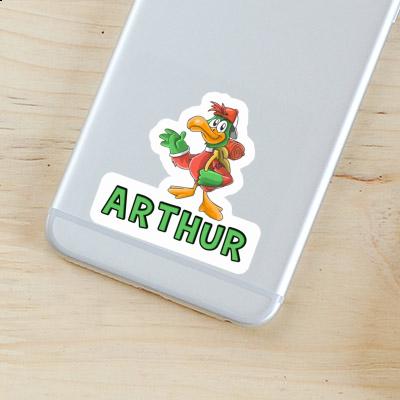 Sticker Arthur Hiker Image