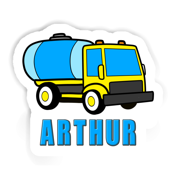 Arthur Sticker Water Truck Laptop Image