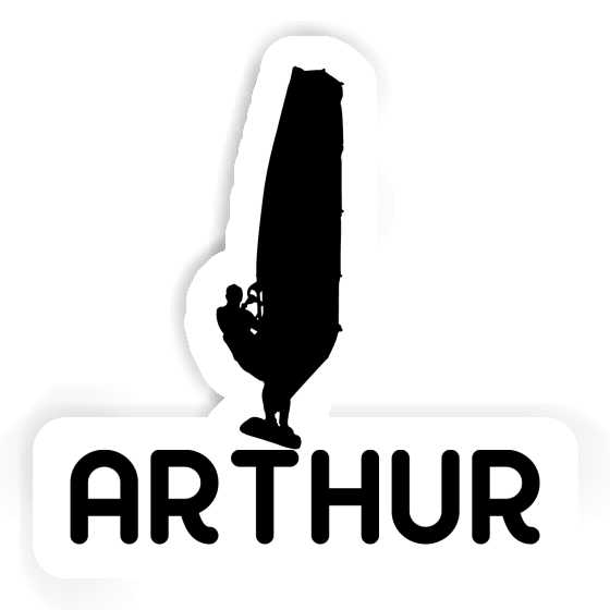 Sticker Windsurfer Arthur Image