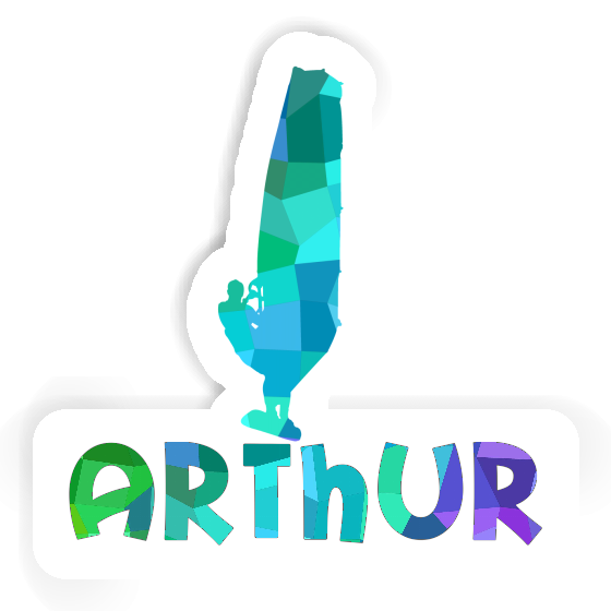 Sticker Arthur Windsurfer Image