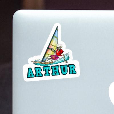 Surfeur Autocollant Arthur Gift package Image