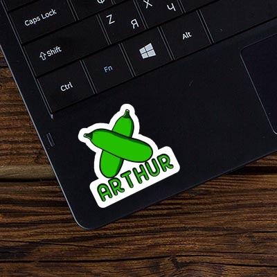 Arthur Sticker Zucchini Image