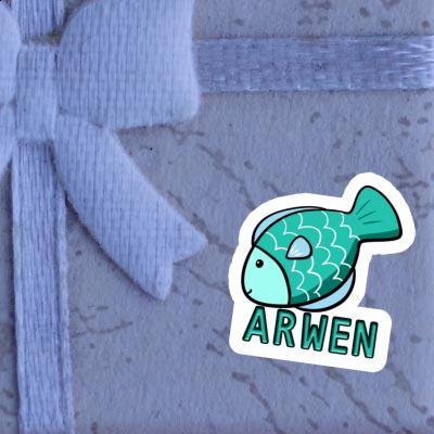 Sticker Fish Arwen Gift package Image