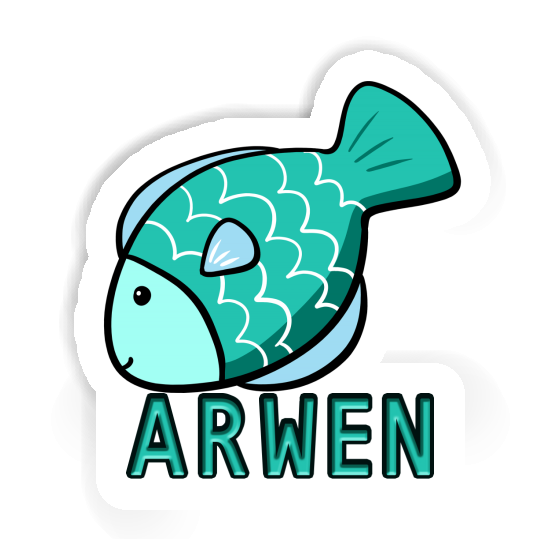 Sticker Fish Arwen Notebook Image