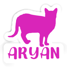 Cat Sticker Aryan Image