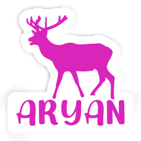 Aryan Sticker Deer Image