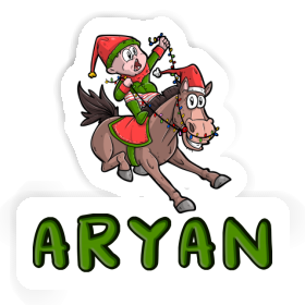 Sticker Aryan Horse Image