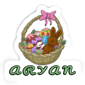 Easter basket Sticker Aryan Image