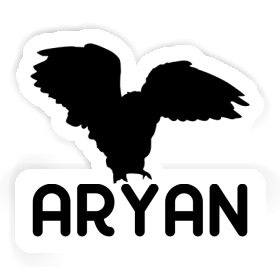 Sticker Aryan Owl Image