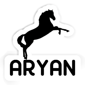 Sticker Pferd Aryan Image