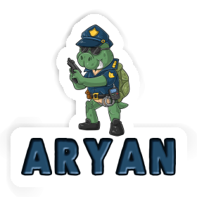 Sticker Aryan Officer Image