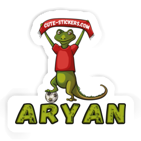 Sticker Aryan Lizard Image