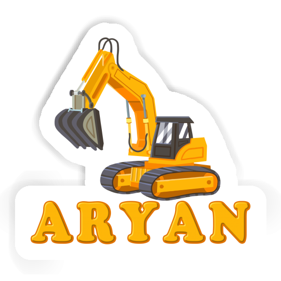 Aryan Sticker Excavator Notebook Aryan Sticker Excavator Gift package Image