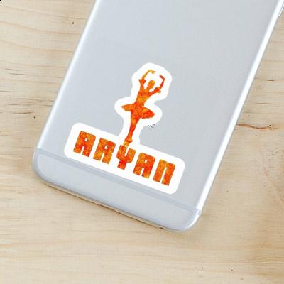 Sticker Ballerina Aryan Notebook Sticker Ballerina Aryan Gift package Image