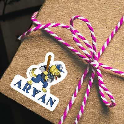 Aryan Sticker Baseball Dog Gift package Image