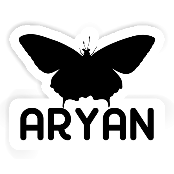 Butterfly Sticker Aryan Notebook Butterfly Sticker Aryan Gift package Image