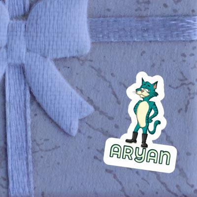 Cat Sticker Aryan Notebook Cat Sticker Aryan Notebook Image