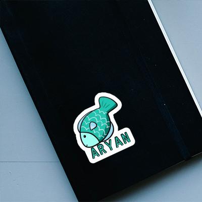 Sticker Fish Aryan Gift package Image