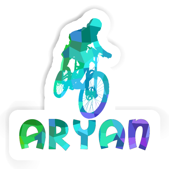 Freeride Biker Sticker Aryan Notebook Freeride Biker Sticker Aryan Gift package Image