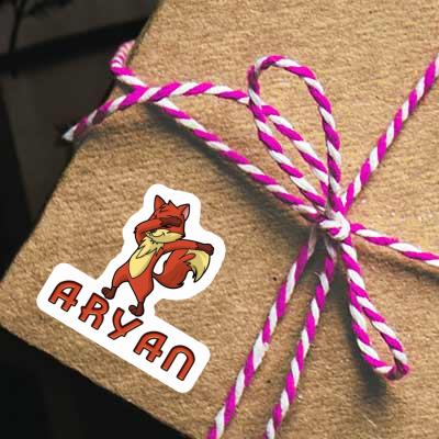 Sticker Aryan Fox Notebook Image