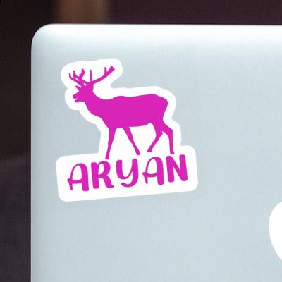 Aryan Sticker Deer Image