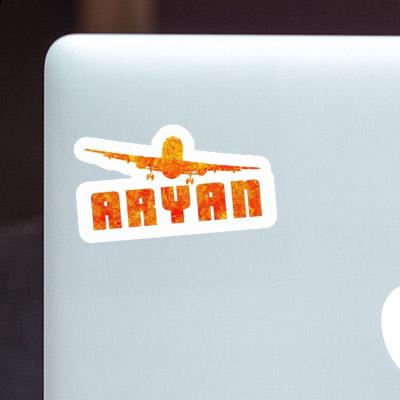 Sticker Aryan Airplane Notebook Sticker Aryan Airplane Notebook Image