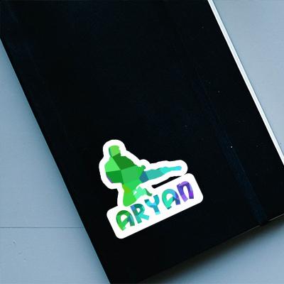 Karateka Sticker Aryan Notebook Karateka Sticker Aryan Gift package Image